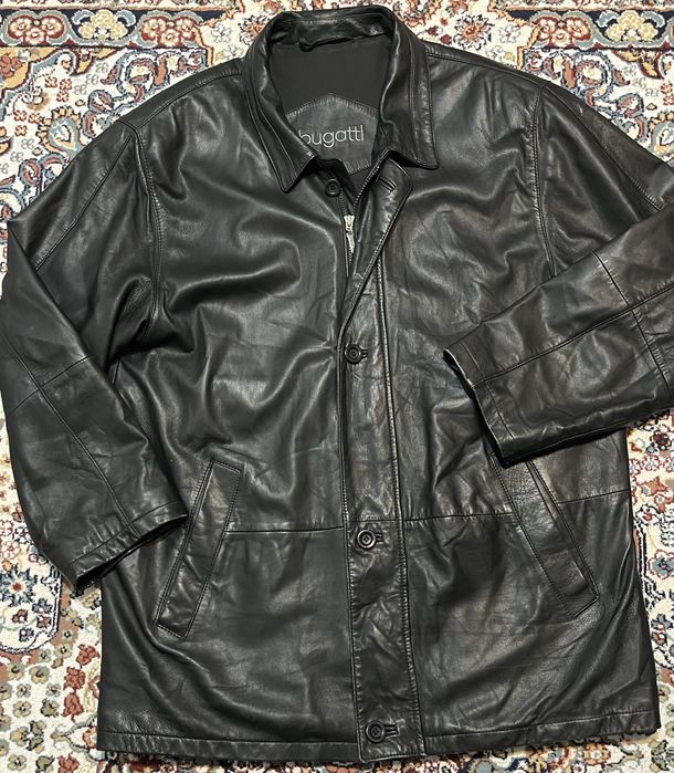 Куртка кожаная Bugatti мужской