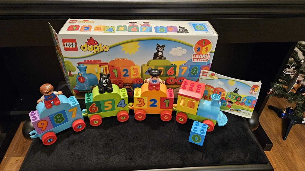 LEGO DUPLO - Trenul cu numere 10847, ca NOU, 23 piese,