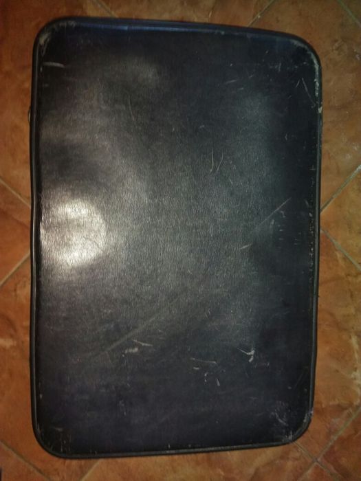 Куфар старинен естествена кожа