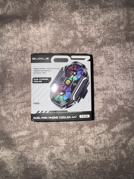 Dual Fan Phone Cooler FS06 – Telefon sovutgich (Gaming uchun)