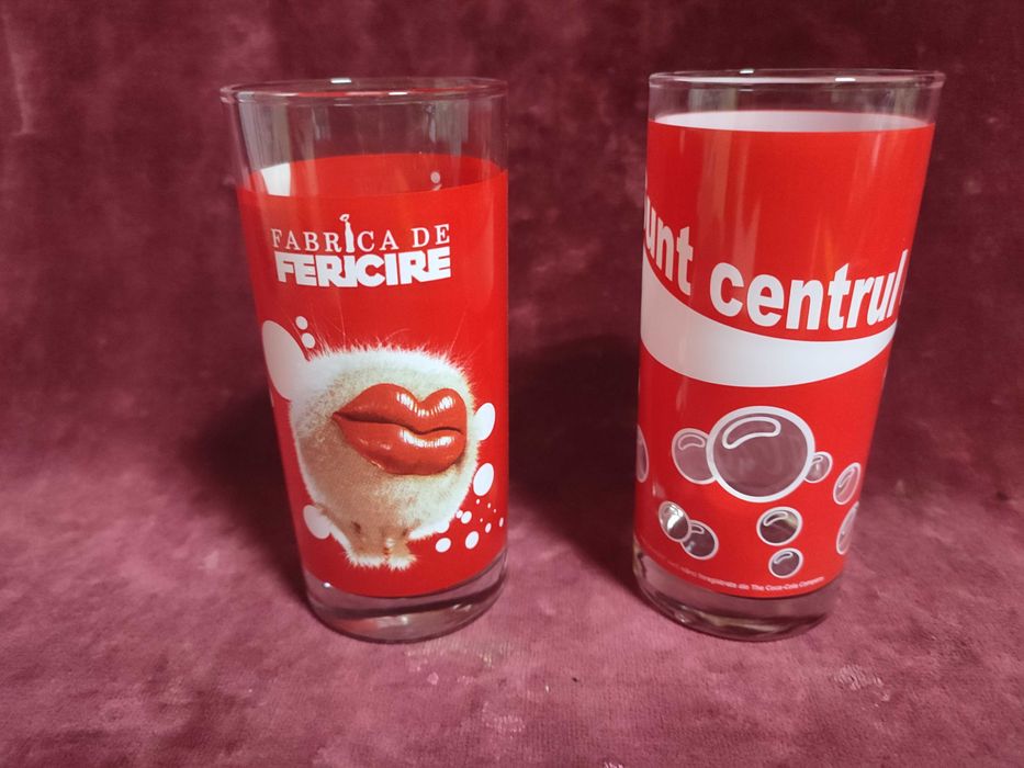 Colectie ! Seturi si pahare de la Coca Cola si Pepsi Cola