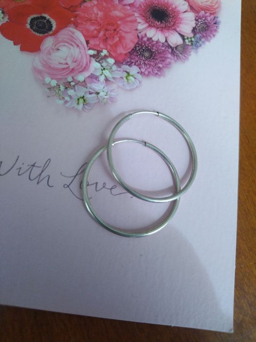 Сребърни обеци, пръстени и колие