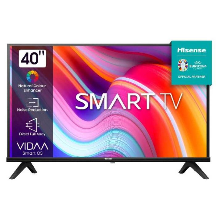 Televizor LED Smart Hisense 40A4K, 101 cm (40 inch), Full HD, Wi-Fi, Black | Garantie | UsedProducts.ro