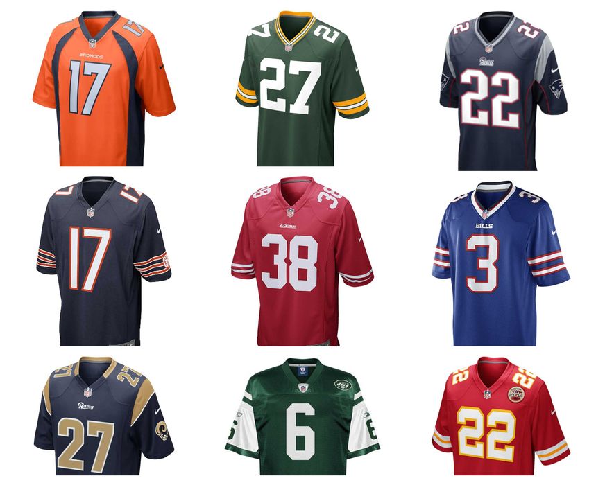 NFL/tricou/NIKE/nou/fotbal american/Dri-Fit