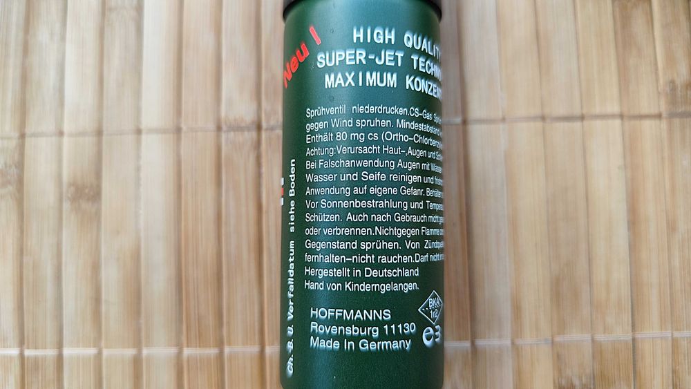 Спрей 60ml /лютив,за самоотбрана/