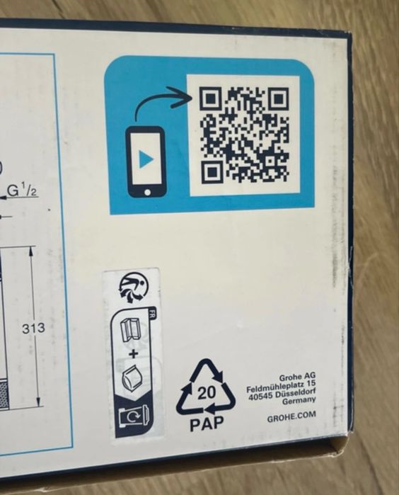 Robineti de dus Grohe precision