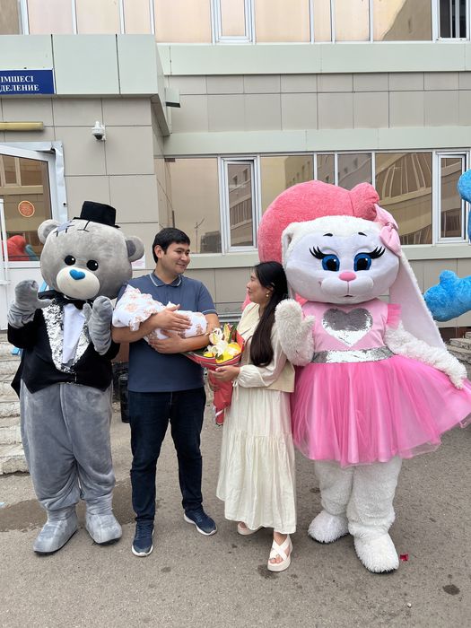 МИШКИ ТЕДДИ/ЗАЙКА/аниматоры/ поздравление