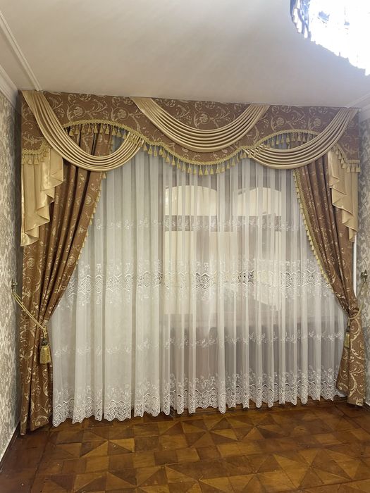 продается ТОЛЬКО ТЮЛЬ в отличном состоянии, сотилади ТЮЛЬ коган факат