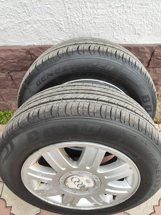 Диски с шинами на ауди а6 с4