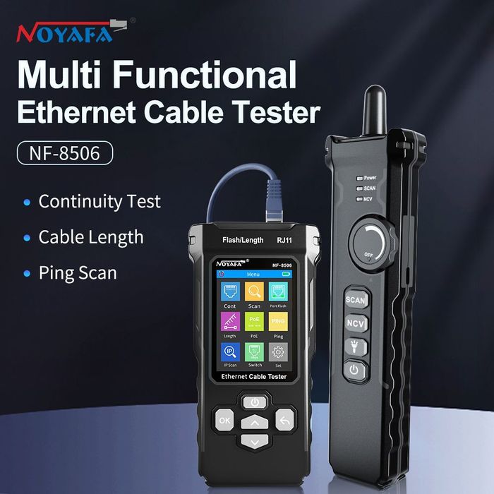 Noyafa NF-8506 сетевой тестер