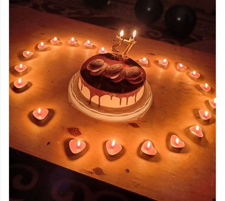 Чайные свечи романтические