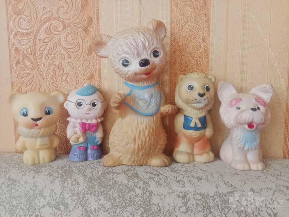 Игрушки резиновые и ёлочные СССР