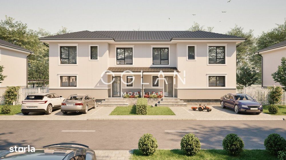 Duplex modern 4 camere – Șura Mica | Comision 0%