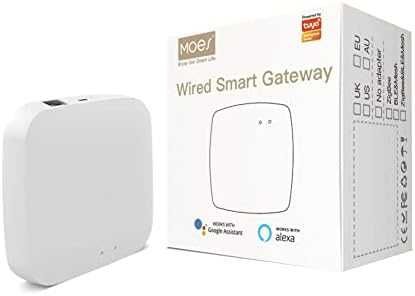 MOES Tuya ZigBee Gateway Hub Smart Life Alexa