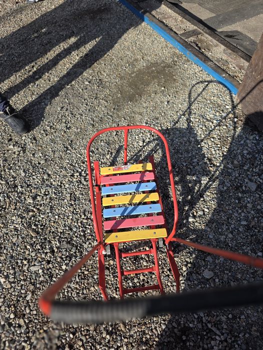 Детские зимние санки