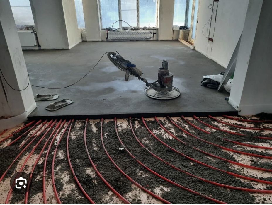 Полусухая стяжка пола