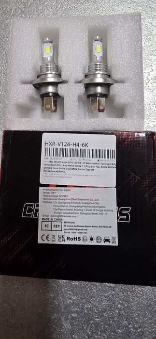 Set 2 becuri H4 Plug&Play 100ron setul