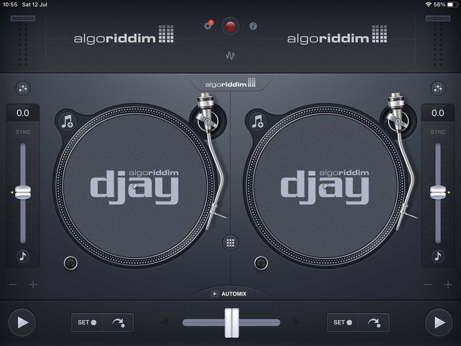 DJ Programma Ipad uchun. Dj2 Algoriddim.