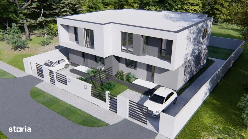 COMSION 0%, Duplex 4 Camere, Cartier NOU, 117 mp, 330mp Teren, SACALAZ