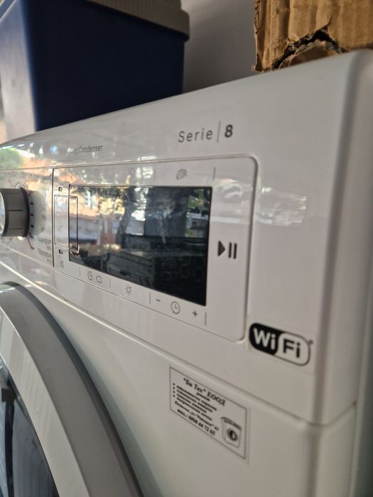 Сушилня Bosch Serie 8 A+++ Wi Fi 9 кг