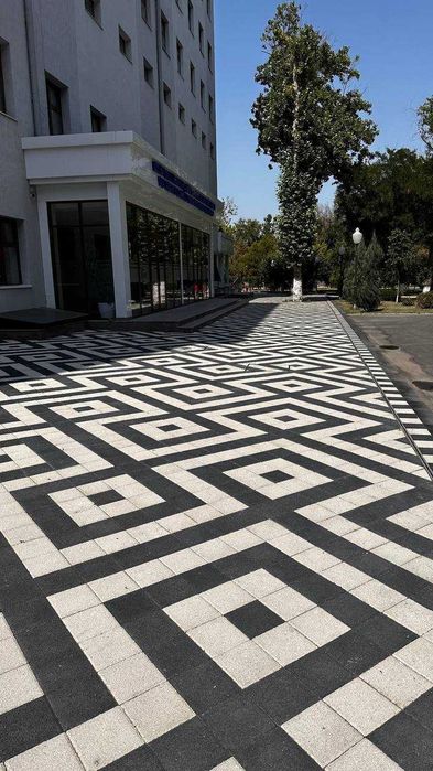 Вибропрессованная брусчатка