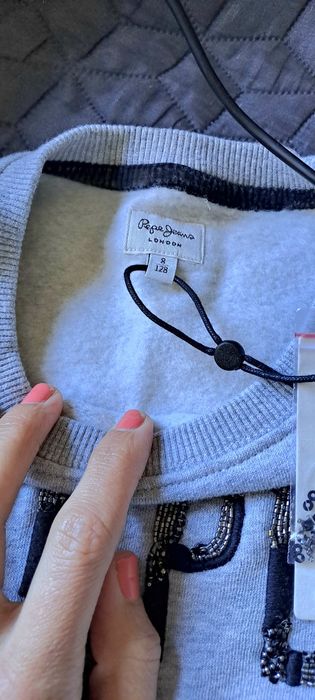 Pepe Jeans НОВА детска  ватирана блузка