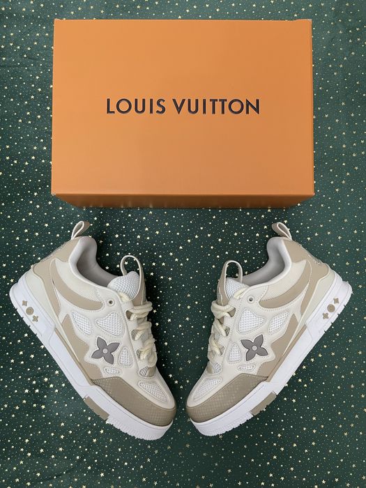 Louis Vuitton Skate Beige White - Calitate Premium