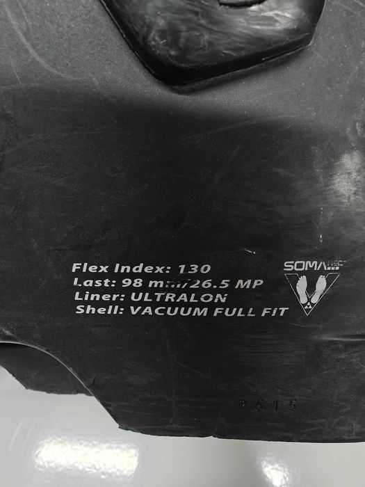 Vand clapari Fischer Vacuum Full Fit, 130 flex, 26.5 cm, 41-41.5!