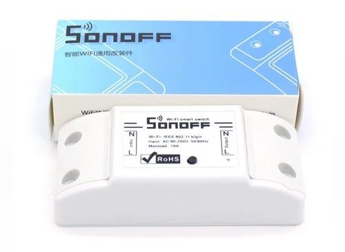 Sonoff WiFi Switch 10A 16А для умного дома. Андроид и iOS