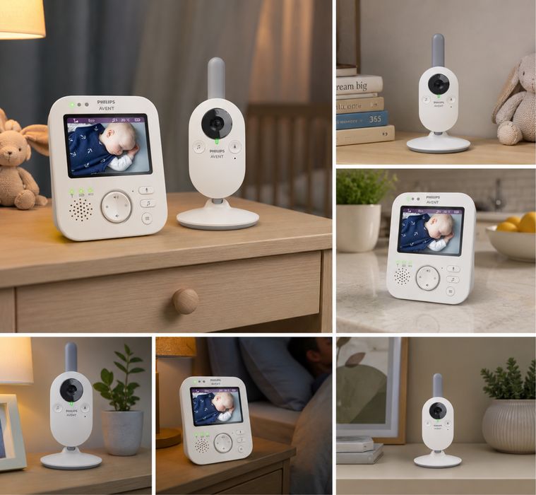 Видеоняня Радионяня Philips Avent SCD 843 Premium quality