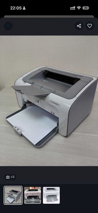 лазерный принтер HP LaserJet Pro P1102w