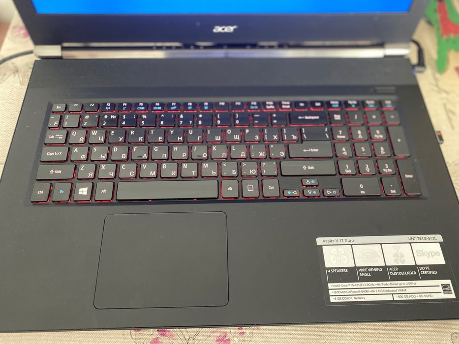 Ноутбук Acer Aspire V 17 Nitro