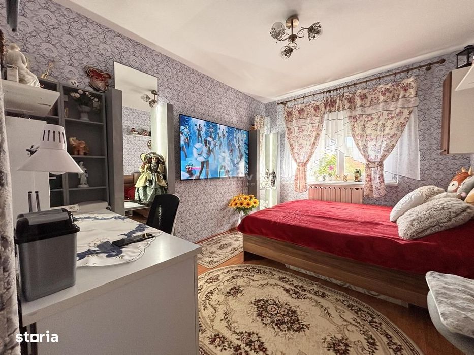 Apartament 3 camere tip PB bloc reabilitat