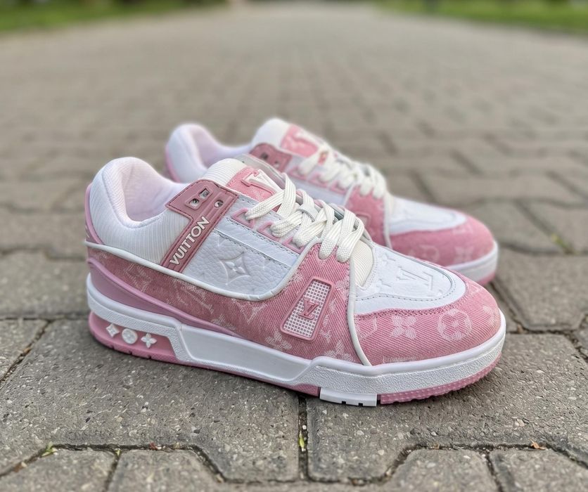 Adidasi LV Trainer Roz - Full Box