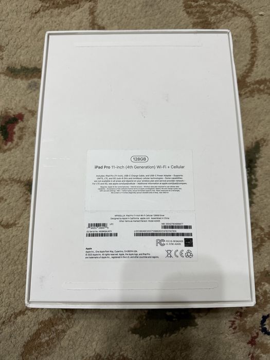 iPad Pro 11-inch (4th Generation) Wi-Fi +Sim 128GB LL/A