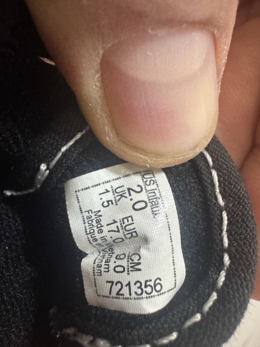 Бебешки обувки Vans