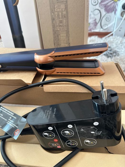 Преса за коса Dyson HT01 Airstrait™ (Никел/Мед)