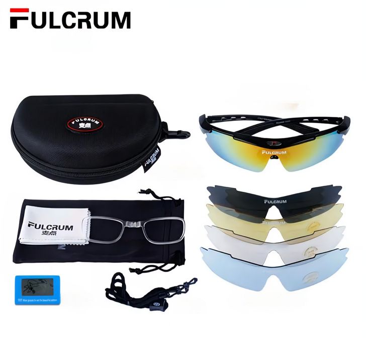 Очки со съёмными стёклами в чехле