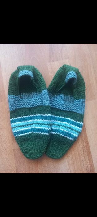 Ръчно плетени мъжки терлици