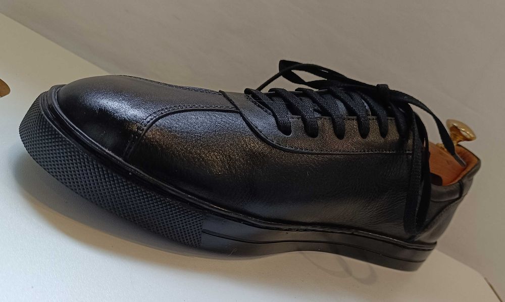 Pantofi sport casual 40 40.5 lucrati manual G. Rizo NOI piele naturala