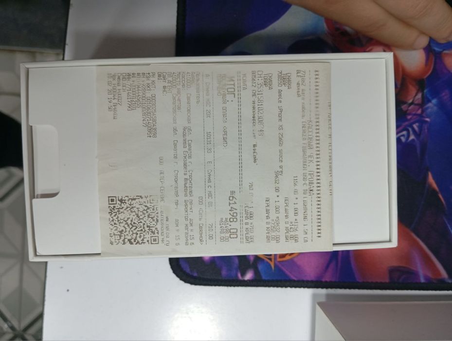 Iphone xs 256 состаянс йхши очилмаган хамма нарсас ишлиди