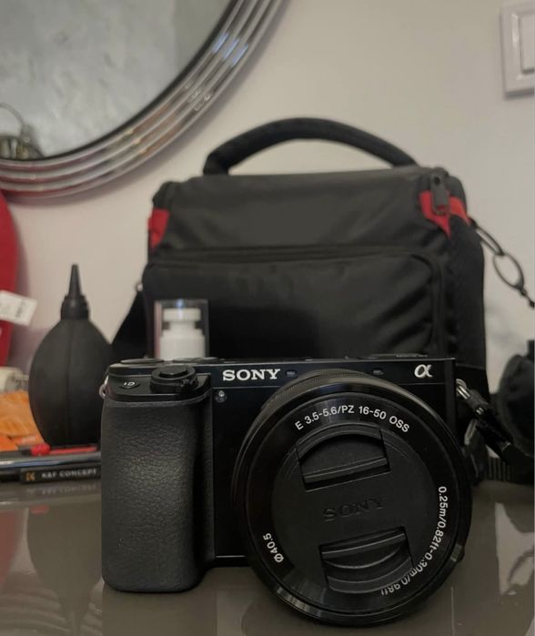Фотоапарат Sony A6100+светкавица Godox TT685IIs