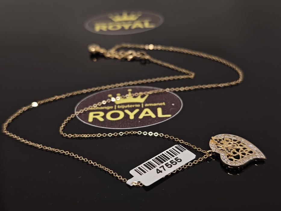 Bijuteria Royal: Lanț aur 14k/3.07 gr
