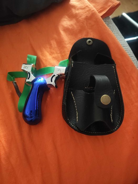 Оригинална жилка с кожен калъф