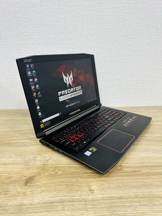 ACER Predator Core i7-8 Ядерный с Мощной 6 ГБ Видеокартой GTX1060