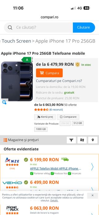Iphone 17 pro 256