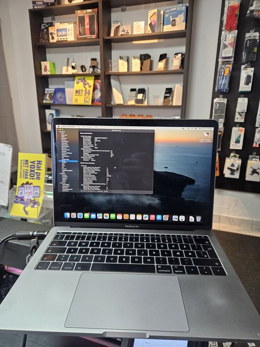 Magazin Macbook pro 2017 A1708 13 inci retina  128GB 8GB i5 stare f buna 6 luni garantie