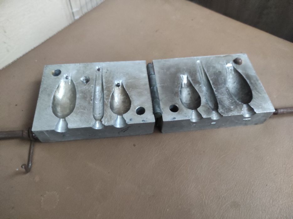 Калъп за рибарски тежести