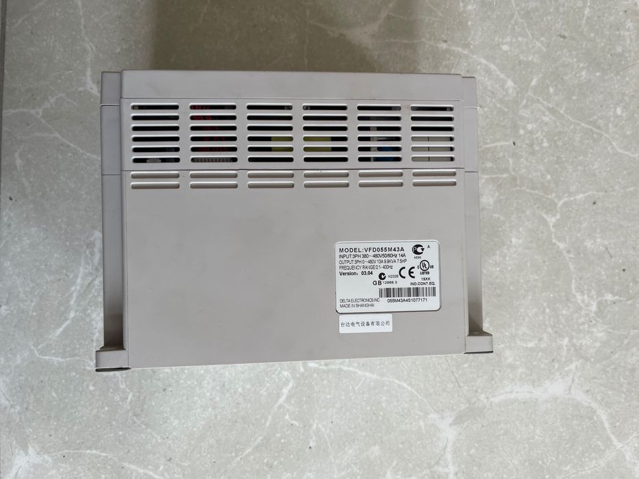 Частотный преобразователь Инвертор Delta 5.5KW  Новый!