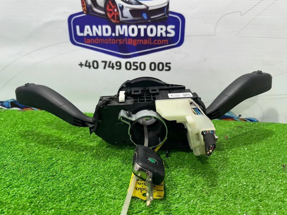 ansamblu manete comenzi volan +panglica skoda fabia 2007-2014